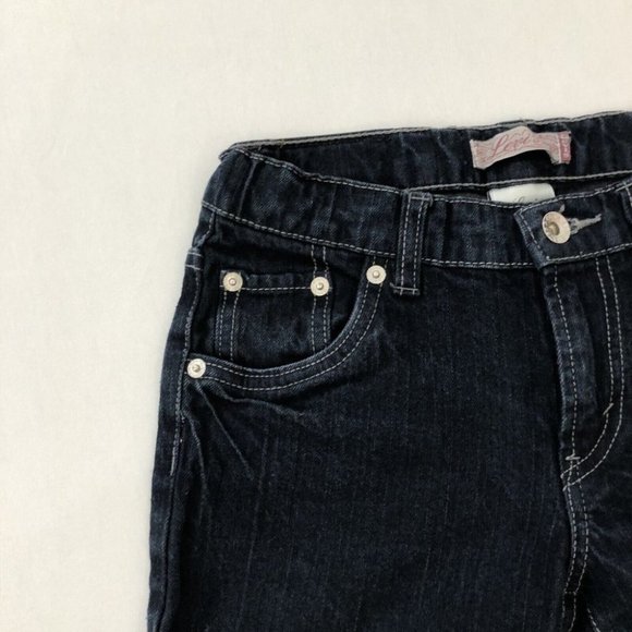 Levi's Shorts Kids 12 Blue Denim Bermuda Shorts Regular Fit Size 12 (24x6) - Picture 6 of 14